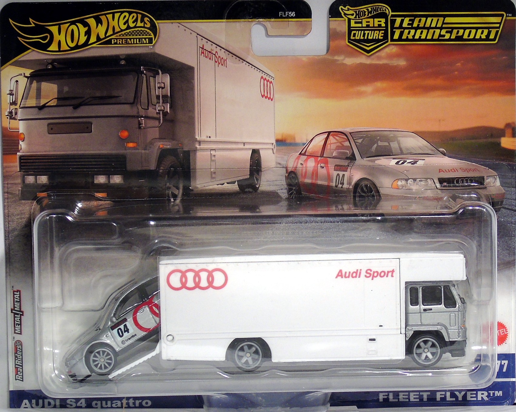 Car Culture Team Transport Audi S4 Quattro and Fleet Flyer
